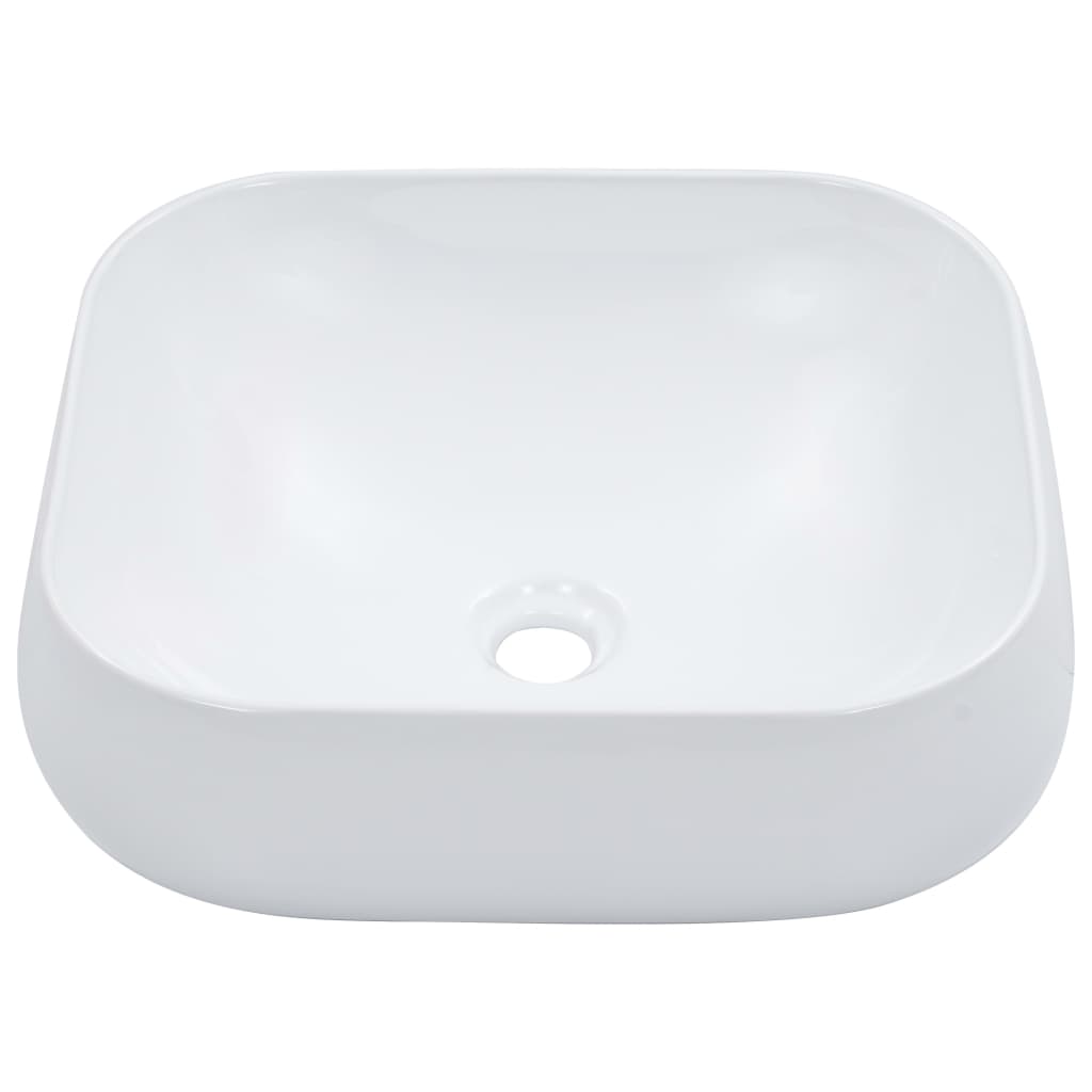 Lavabo 44,5 x 39,5 x 14,5 cm Céramique Blanc