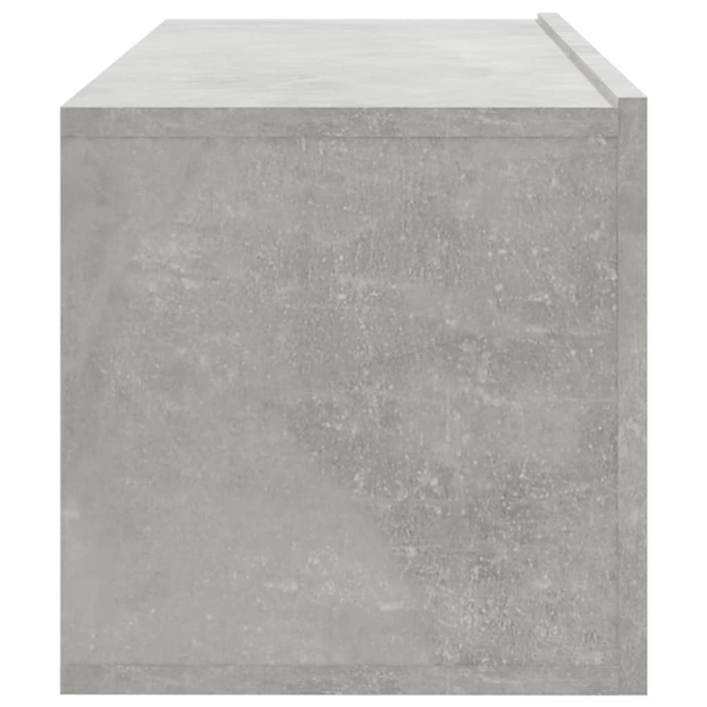 Meubles TV 2 pcs Gris béton 100x30x30 cm Bois d'ingénierie