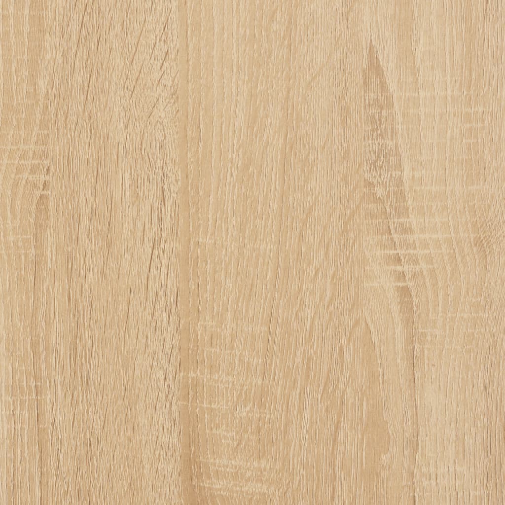 Bibliothèque chêne sonoma 69,5x32,5x90 cm bois d'ingénierie